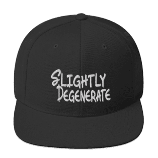 Slightly Degenerate Snapback Hat