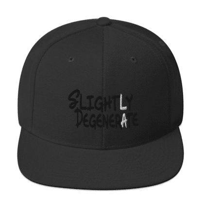 Slightly Degenerate LA Snapback Hat