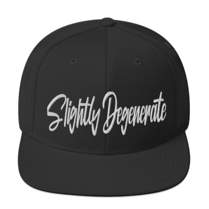 slightly degenerate og snapback top