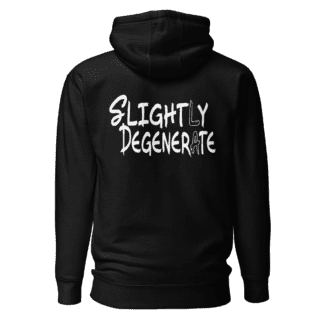 Slightly Degenerate LA Hoodie Back Shadow